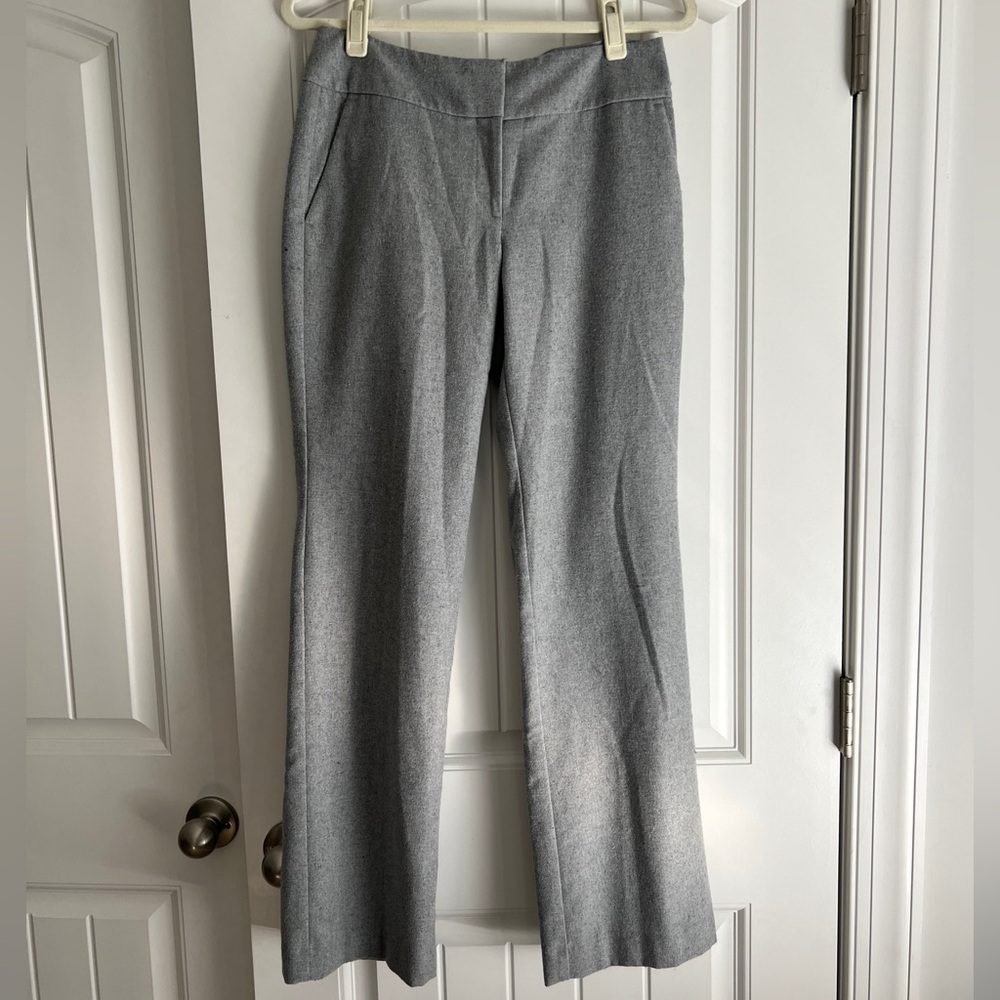 Ann Taylor Factory Women's Wool Gray Trousers